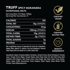 TRUFF close-up of sauce showing truffle flecks and savory visual depth