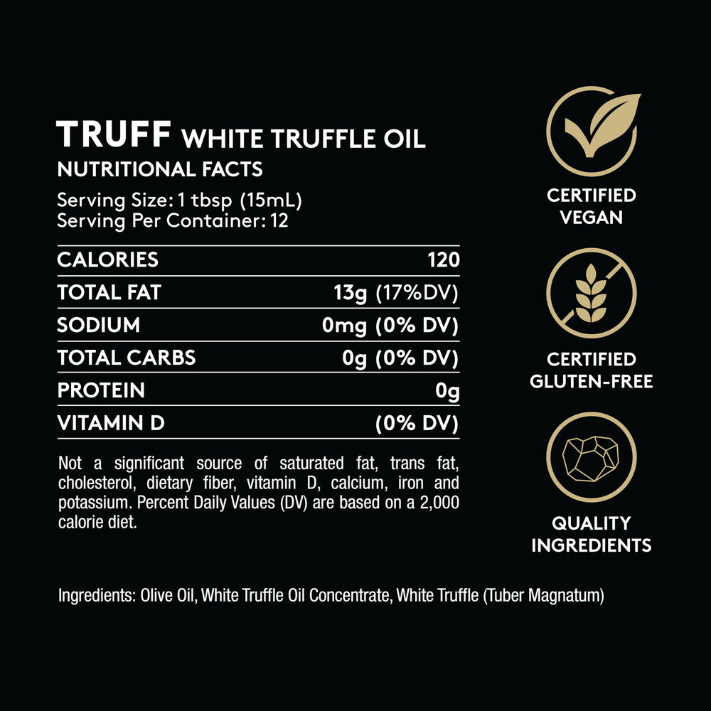 TRUFF drizzle on white pizza illustrating bright flavor lift benefit
