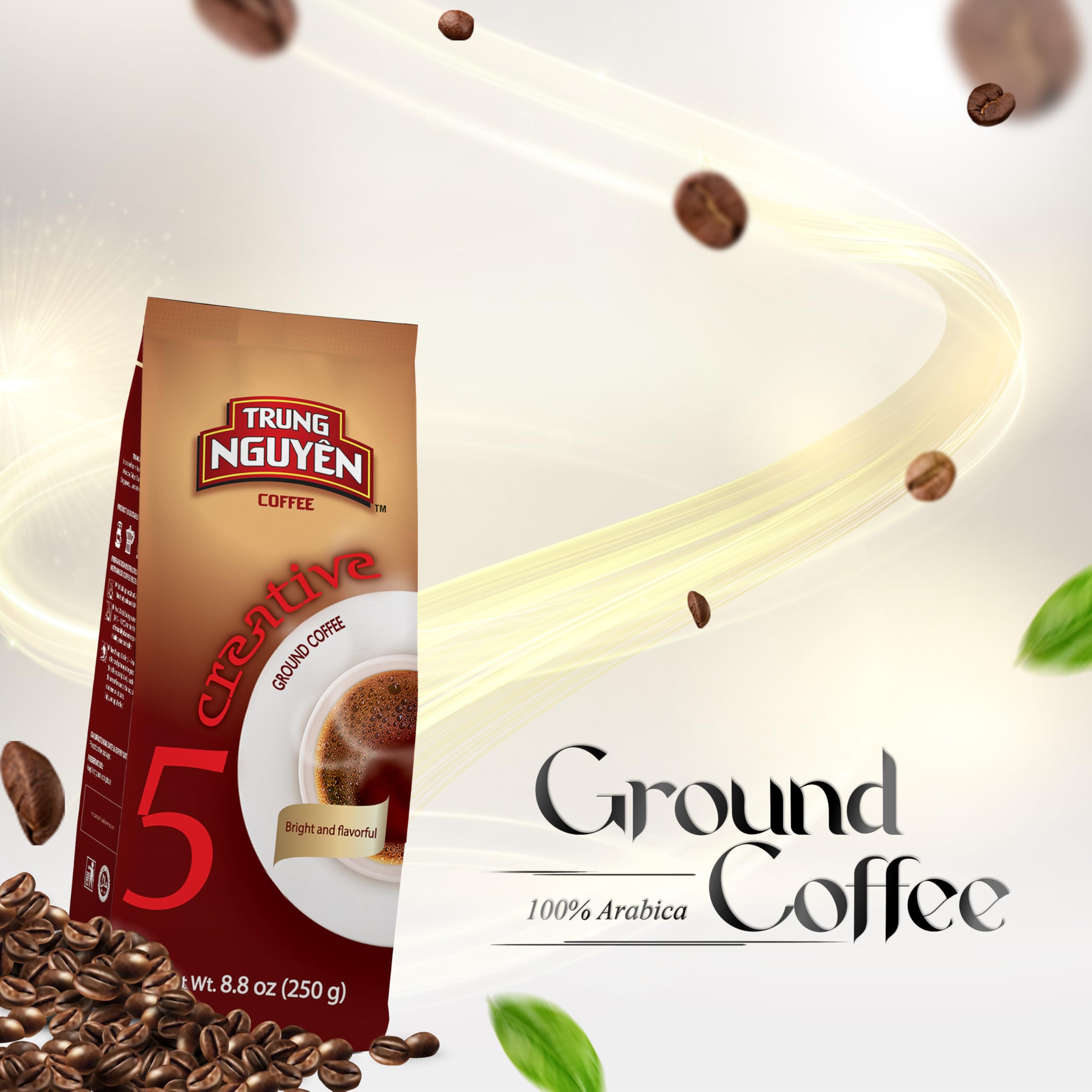 TRUNG NGUYÊN Legend pour-over brew emphasizing bright aroma and clarity