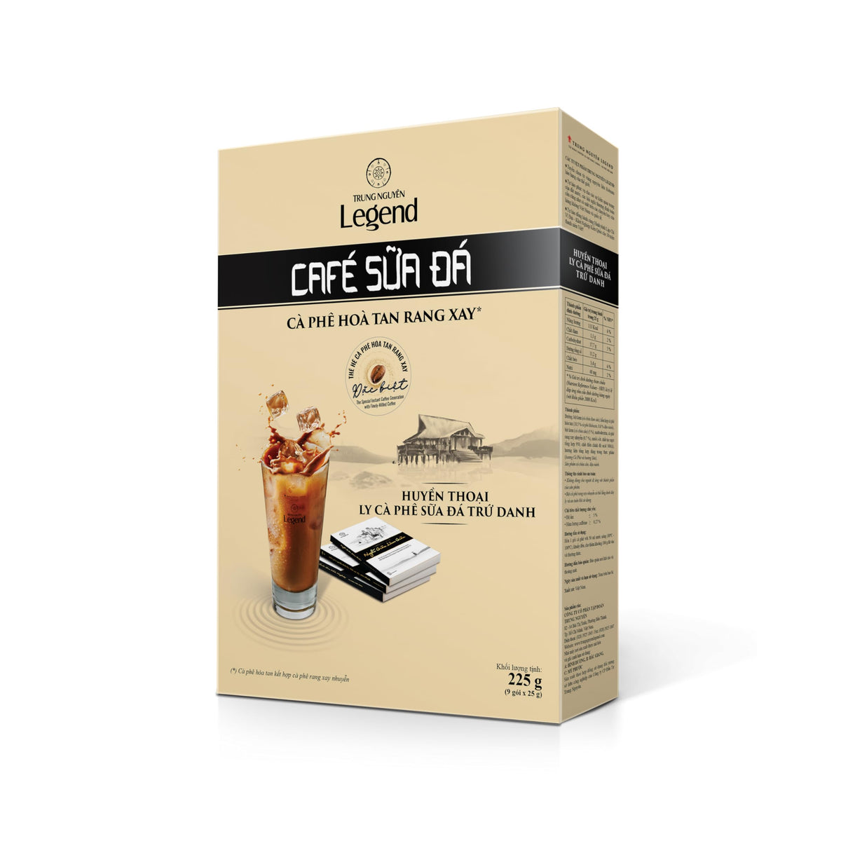 TRUNG NGUYÊN Legend front packaging showing premium instant coffee box and brand