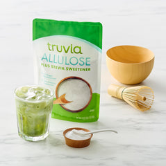 Truvia dissolving in coffee showing quick mixing and consistent sweetness