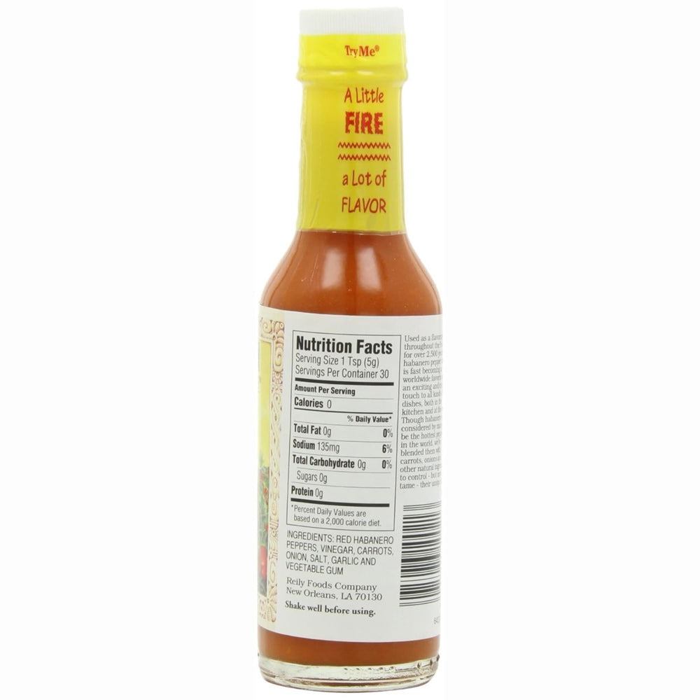 Try Me Yucatan Sunshine bottle close-up label highlighting ingredients and heritage