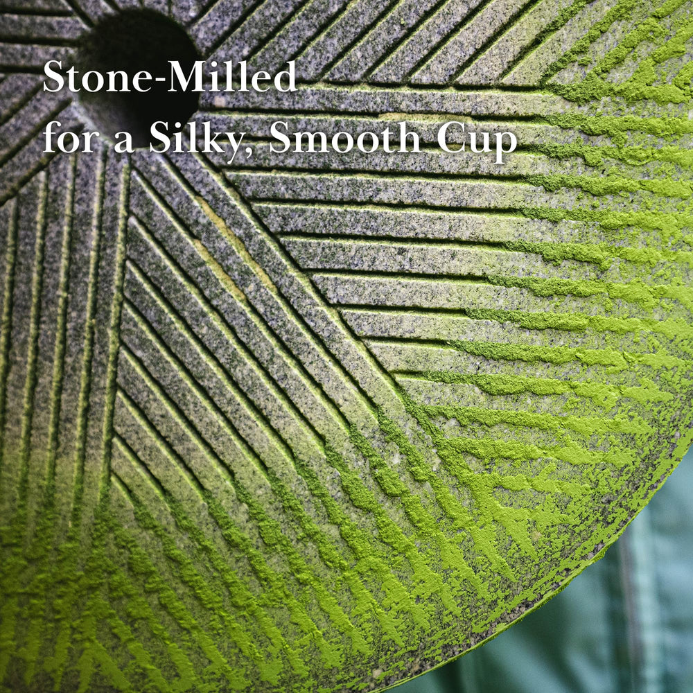 TSUJIRI whisk in bowl frothing matcha, quick smooth mixing benefit