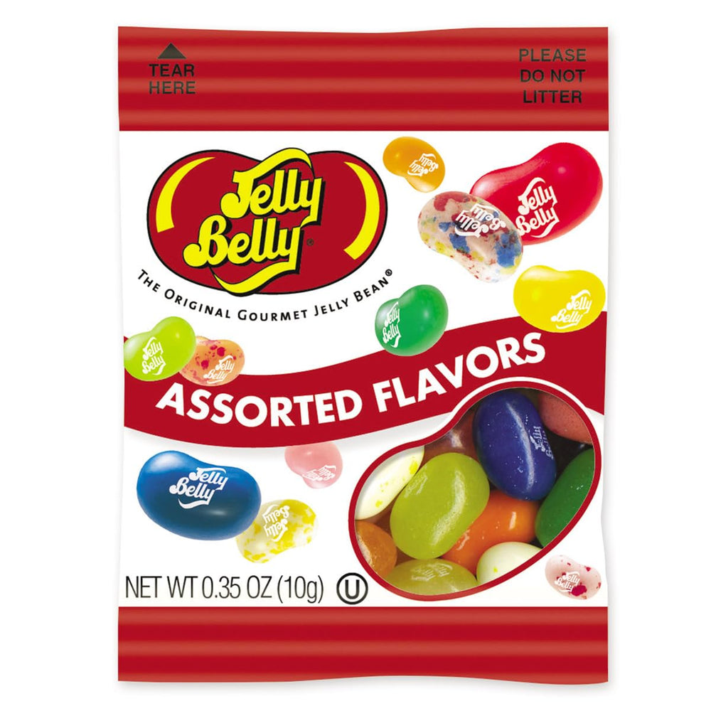TULLIPAK close-up of jelly bean mix highlighting colorful variety and fresh texture