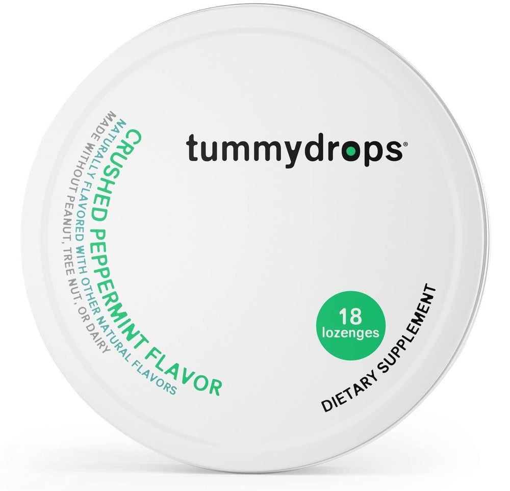 tummydrops in hand scale comparison demonstrating compact travel size