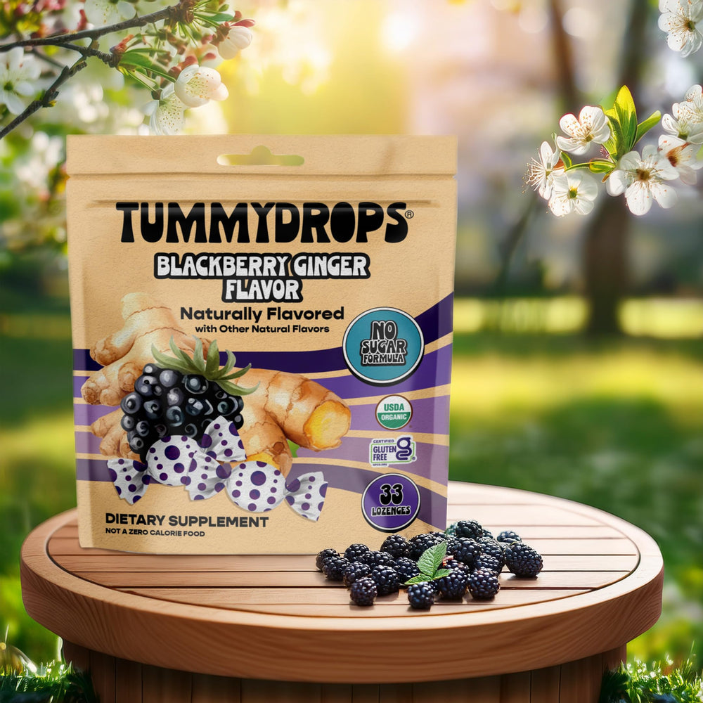 tummydrops individually wrapped drop emphasizing hygiene and portability