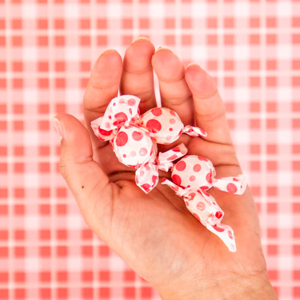 tummydrops individually wrapped lozenge emphasizing portability and freshness on the go