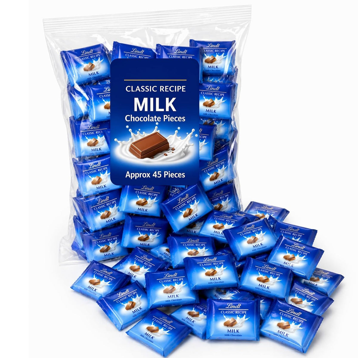 Tundras front packaging showing approx 50 individually wrapped pieces and freshness