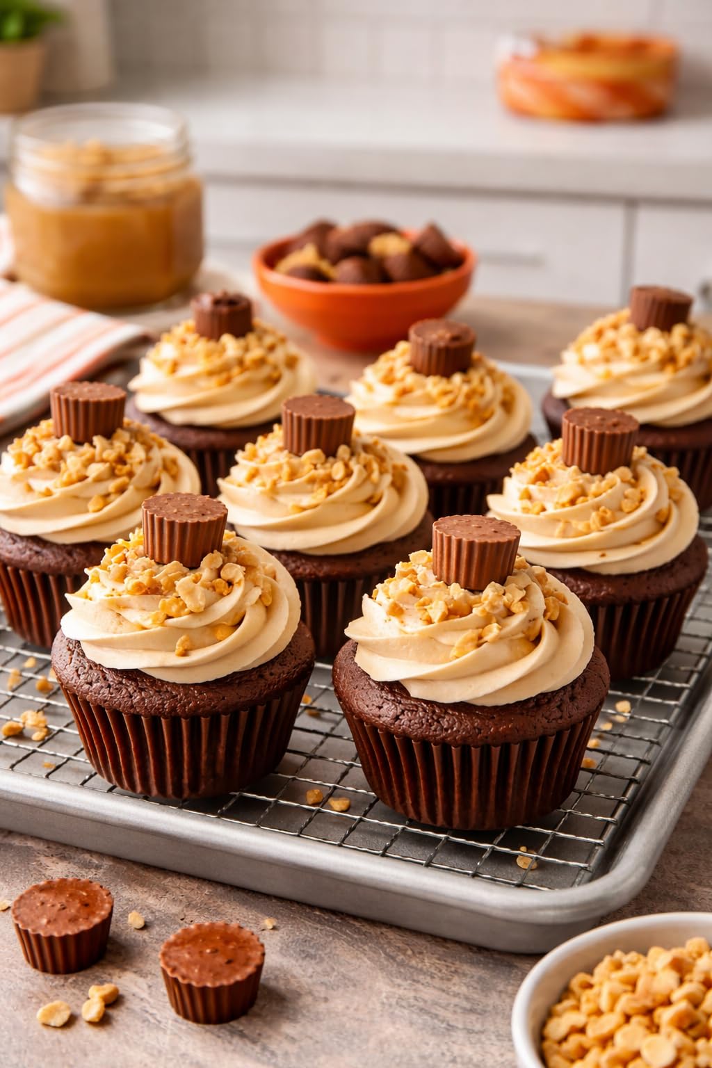 Tundras Reese Minis served in a bowl at a party, Tundras makes easy sharing and decorating