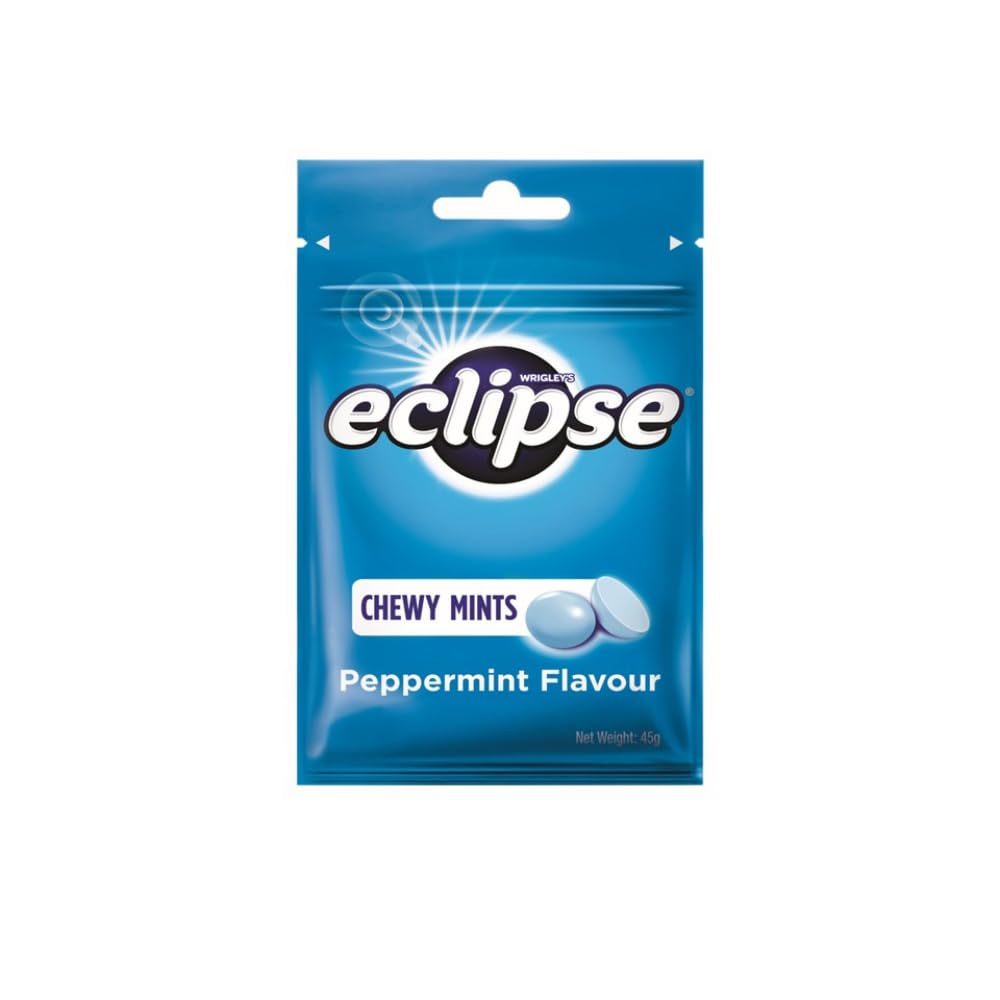 TUNEZ Eclipse front pack showing peppermint mints and long-lasting fresh breath
