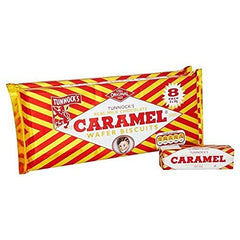 Tunnock's close-up caramel cross-section highlighting texture and taste