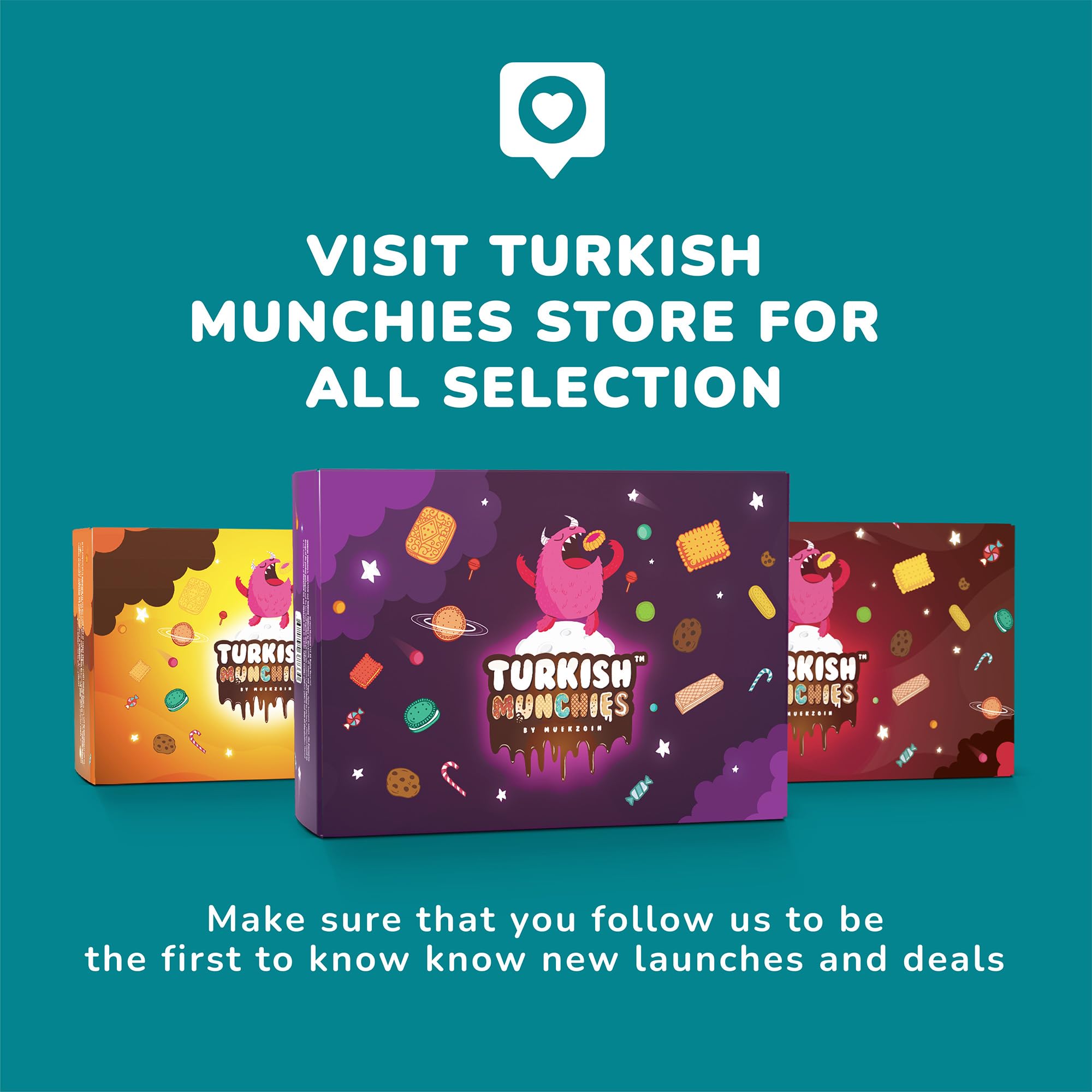 Turkish Munchies bonus item highlighted to show added surprise value