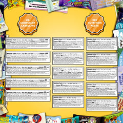 Turkish Munchies label and ingredients view for transparency and allergy info benefit
