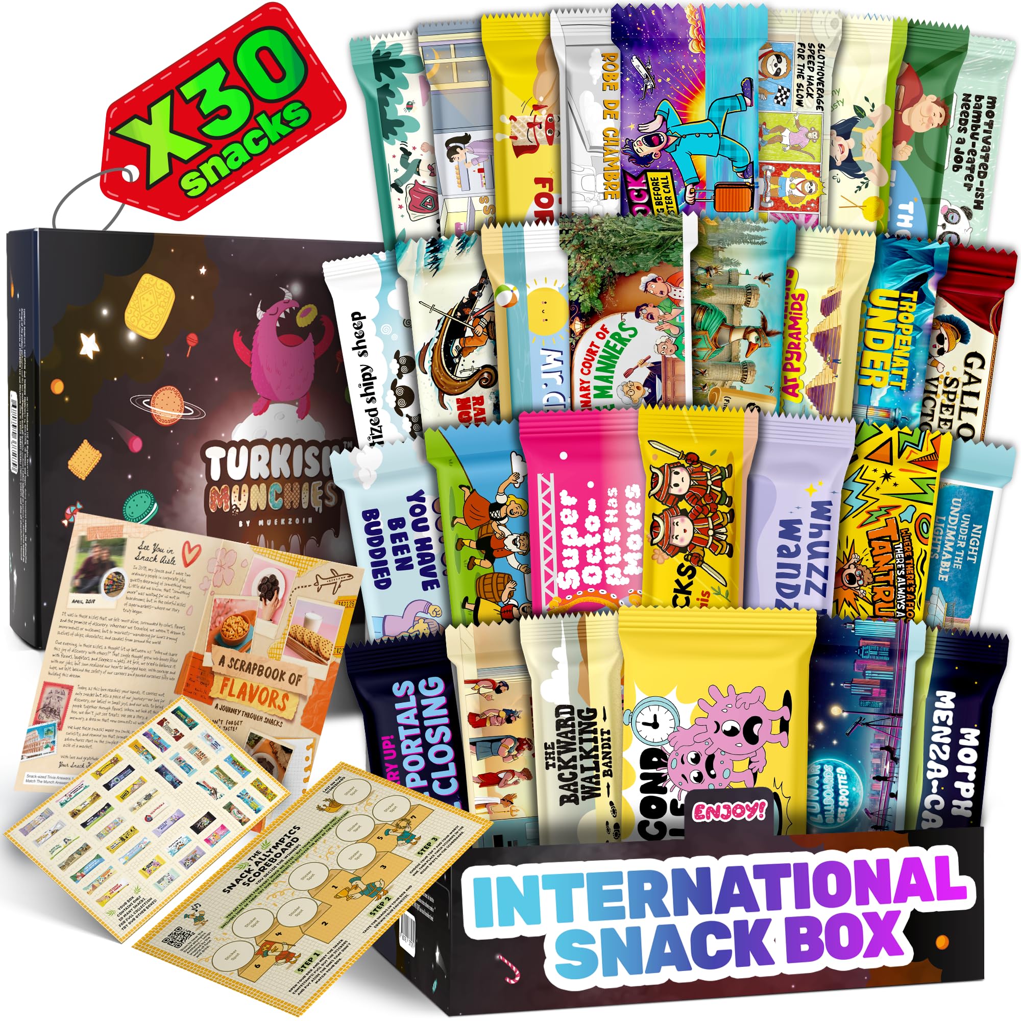 Turkish Munchies front-packaging showing premium hamper and gifting appeal