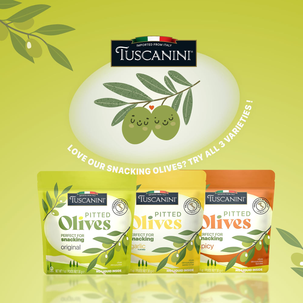 Tuscanini ten-pack arrangement displaying quantity and pantry-ready convenience