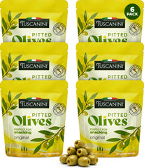 Tuscanini front packaging showing six 1 oz pouches and brand benefit of convenience