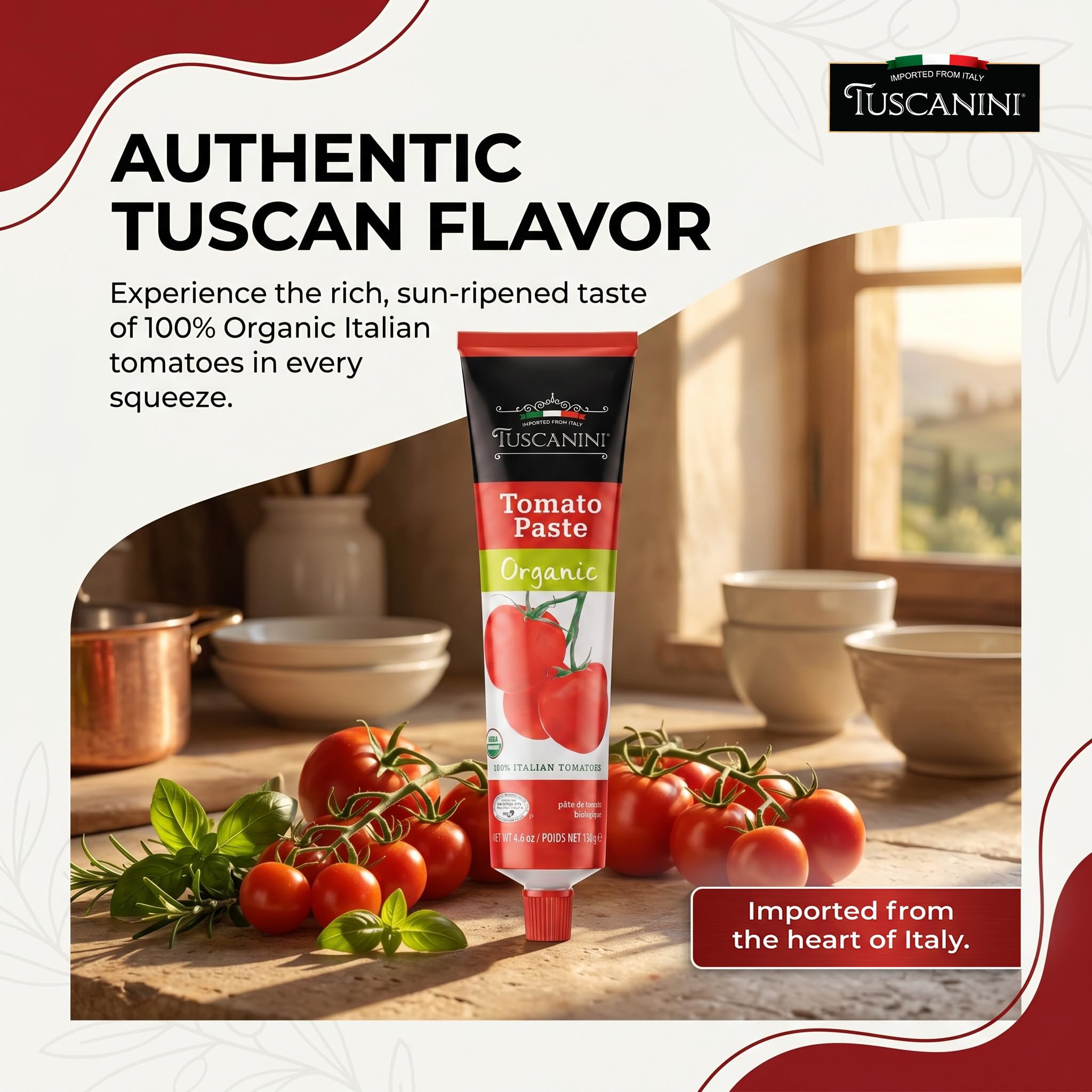 Tuscanini spoonful used in cooking illustrating easy portion control and flavor boost