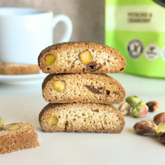 Tutti Gourmet close-up of biscotti texture showing crunch and nuts