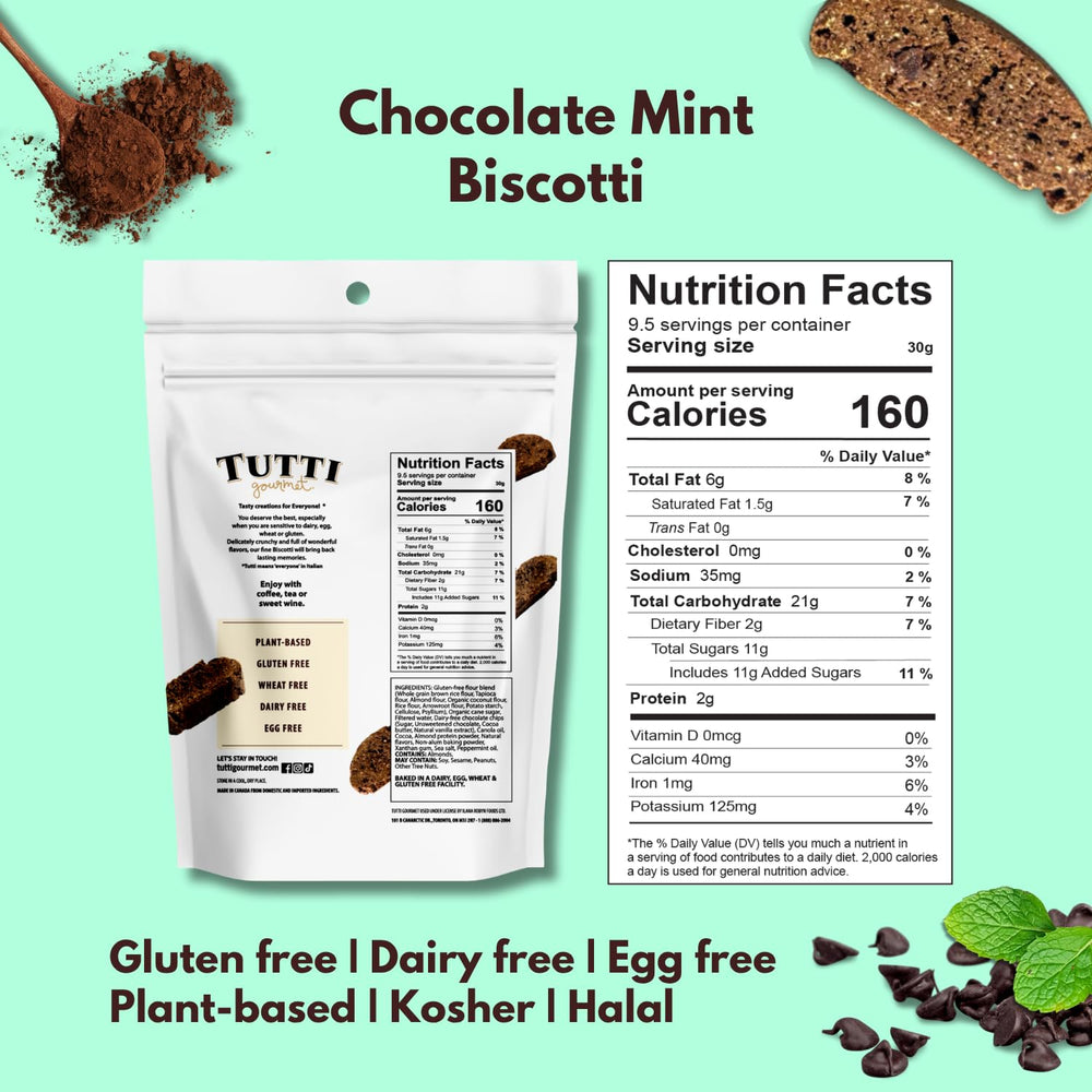 Tutti Gourmet ingredient bowl with gluten-free flours, illustrating allergen-friendly recipe