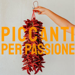 TUTTOCALABRIA chilies with garlic and oil ready for making homemade chili crisp quickly