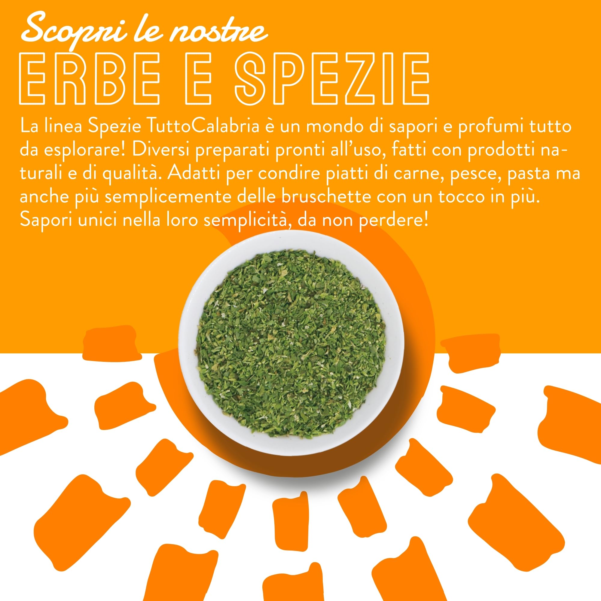 TUTTOCALABRIA ground chili flakes on a spoon for easy seasoning and shelf stability