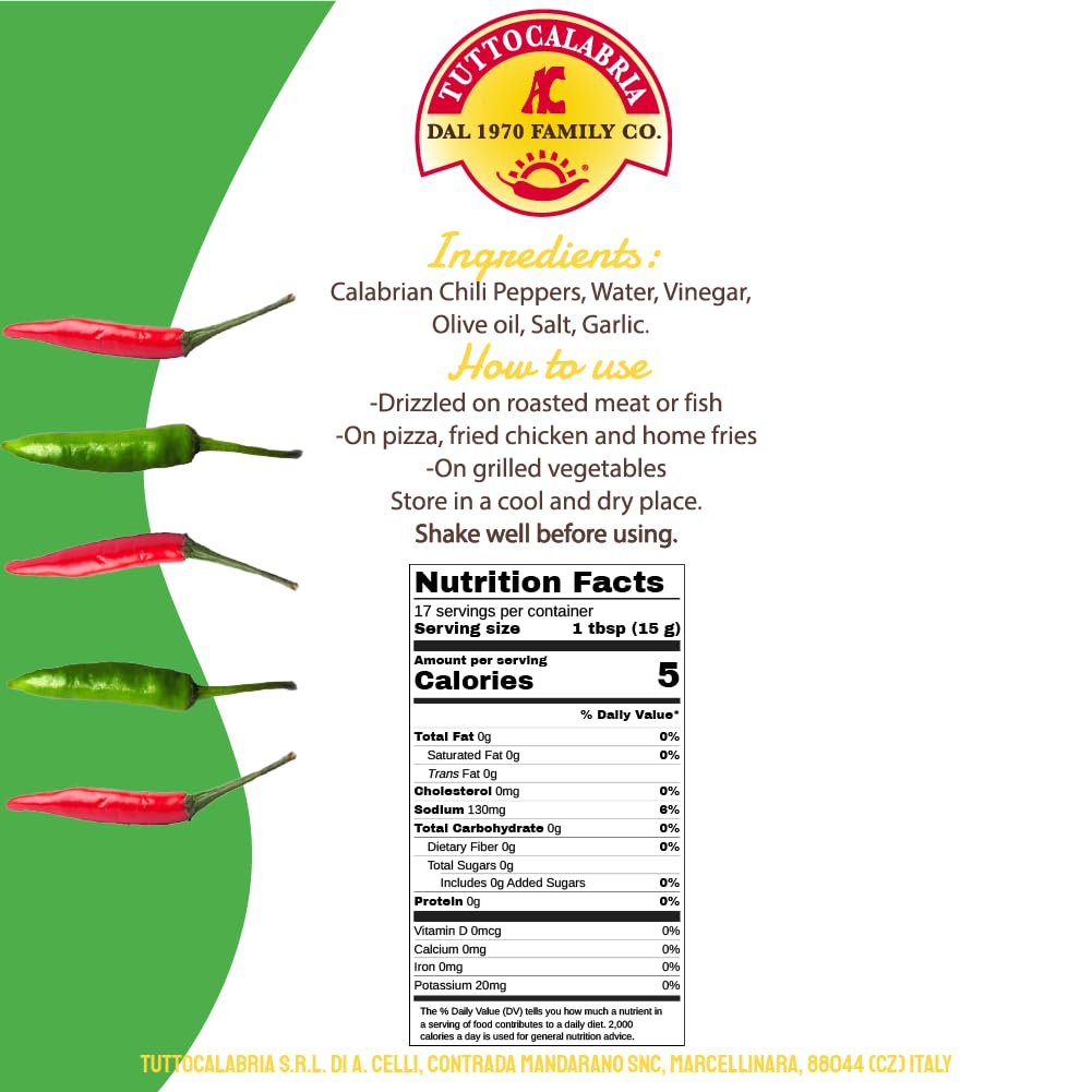 TUTTOCALABRIA spooned on pizza showing vibrant color and flavor boost