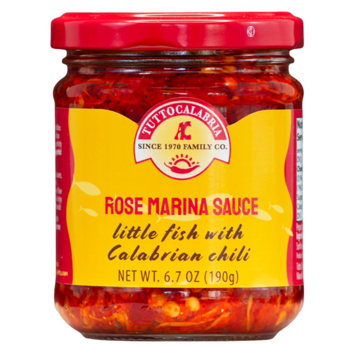 TUTTOCALABRIA jar front view showing label and artisan appeal for pantry enhancement