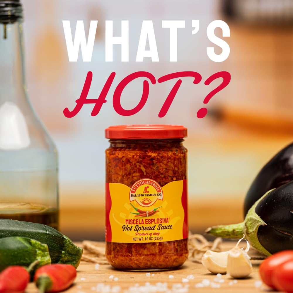 TUTTOCALABRIA spread on toast in kitchen scene offering instant savory snack idea