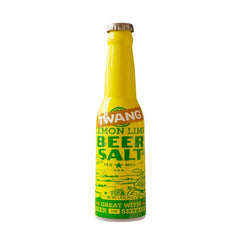Twang close-up of lemon lime salt granules highlighting texture