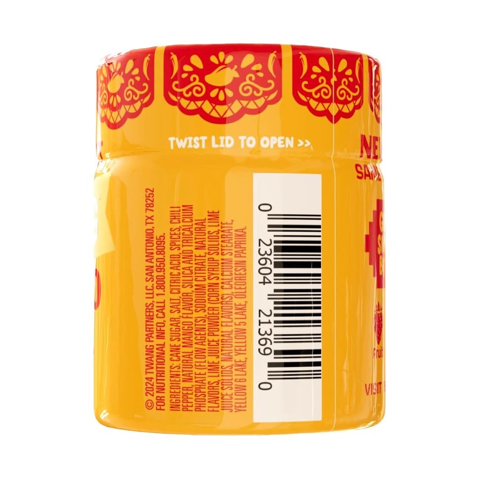 Twang dusted on popcorn demonstrating crisp, sweet-spicy snack enhancement