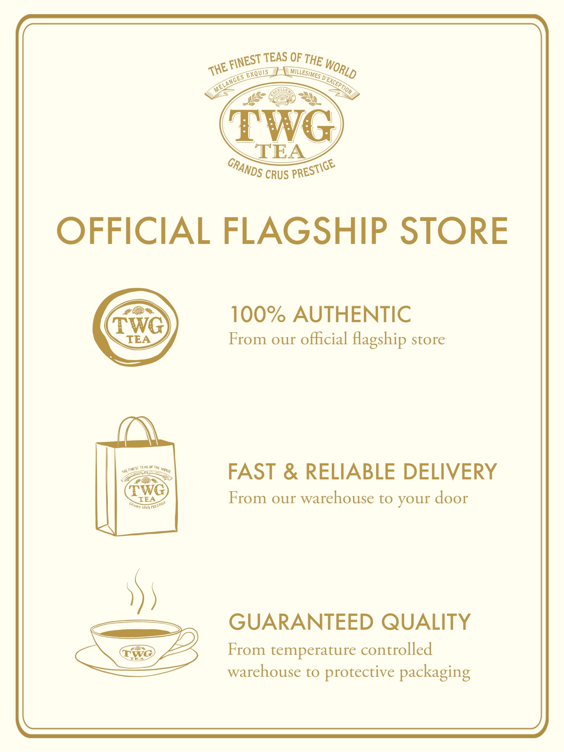TWG gift set styled on table emphasizing premium presentation and occasion-ready appeal