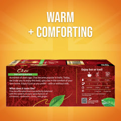 Twinings close-up of individually sealed teabag, emphasizing freshness and convenience