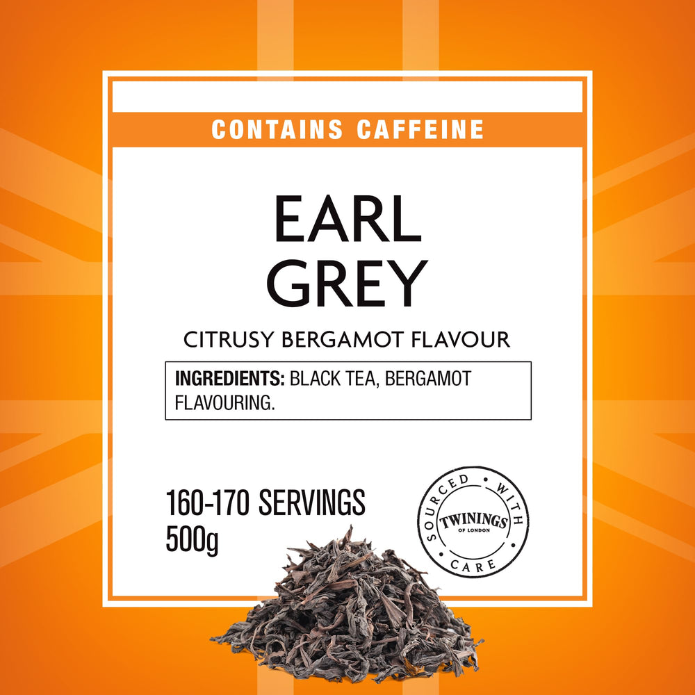 Twinings brewed Earl Grey cup steaming, Twinings aroma for comforting sip