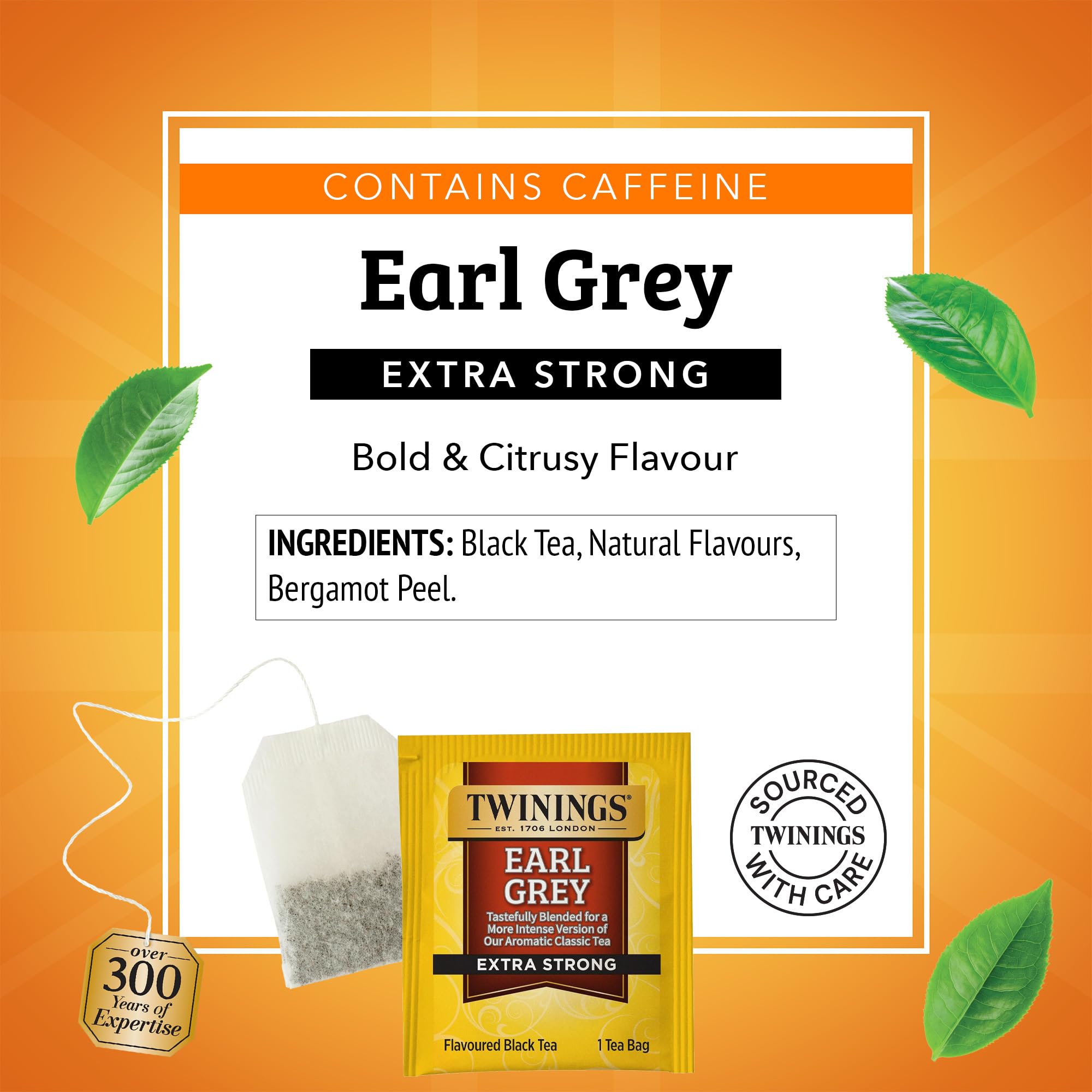 Twinings iced tea in a pitcher made from extra strong Earl Grey, refreshing and bright