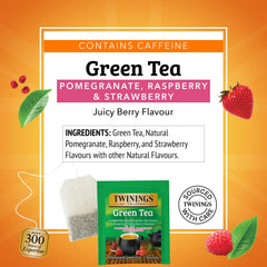 Twinings iced tea pitcher with berries showing refreshing chilled serve option