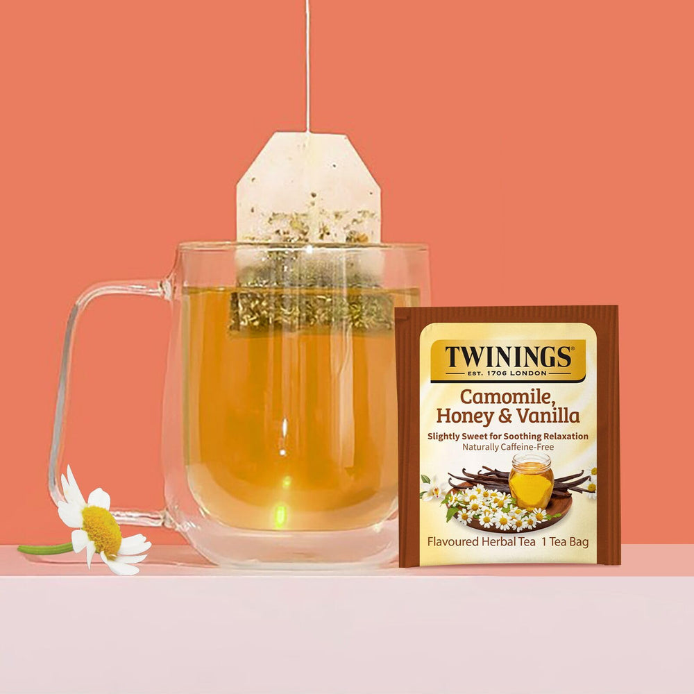Twinings assortment displayed in kitchen for everyday variety