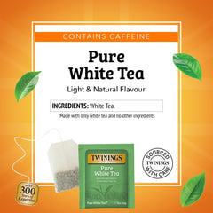 Twinings tea bags beside a smartphone and keys showing compact size and travel-ready benefit