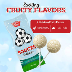 Twinkle Bites lollipops held in hand showing scale and convenient single-serve size