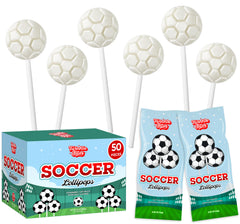 Twinkle Bites box front showing soccer artwork and 50-count for easy party display