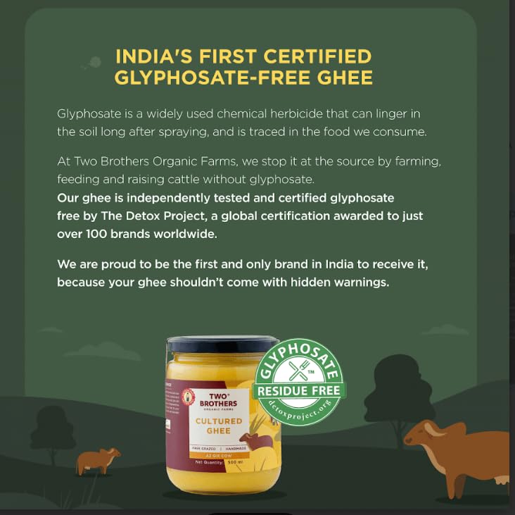 Two Brothers India Farms zoom on buttery texture showing spreadability benefit
