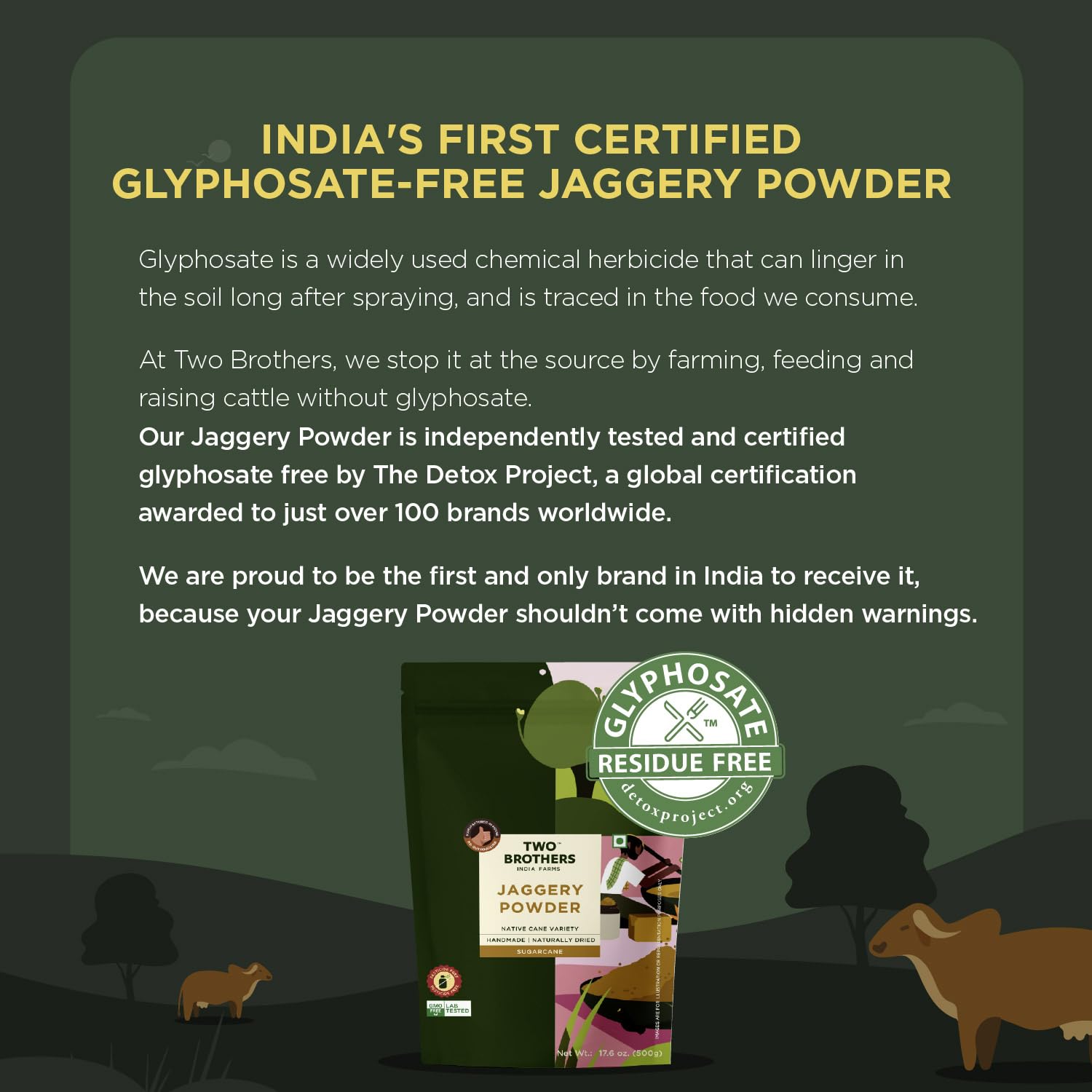 Two Brothers India Farms jaggery on a breakfast table adding wholesome sweetness