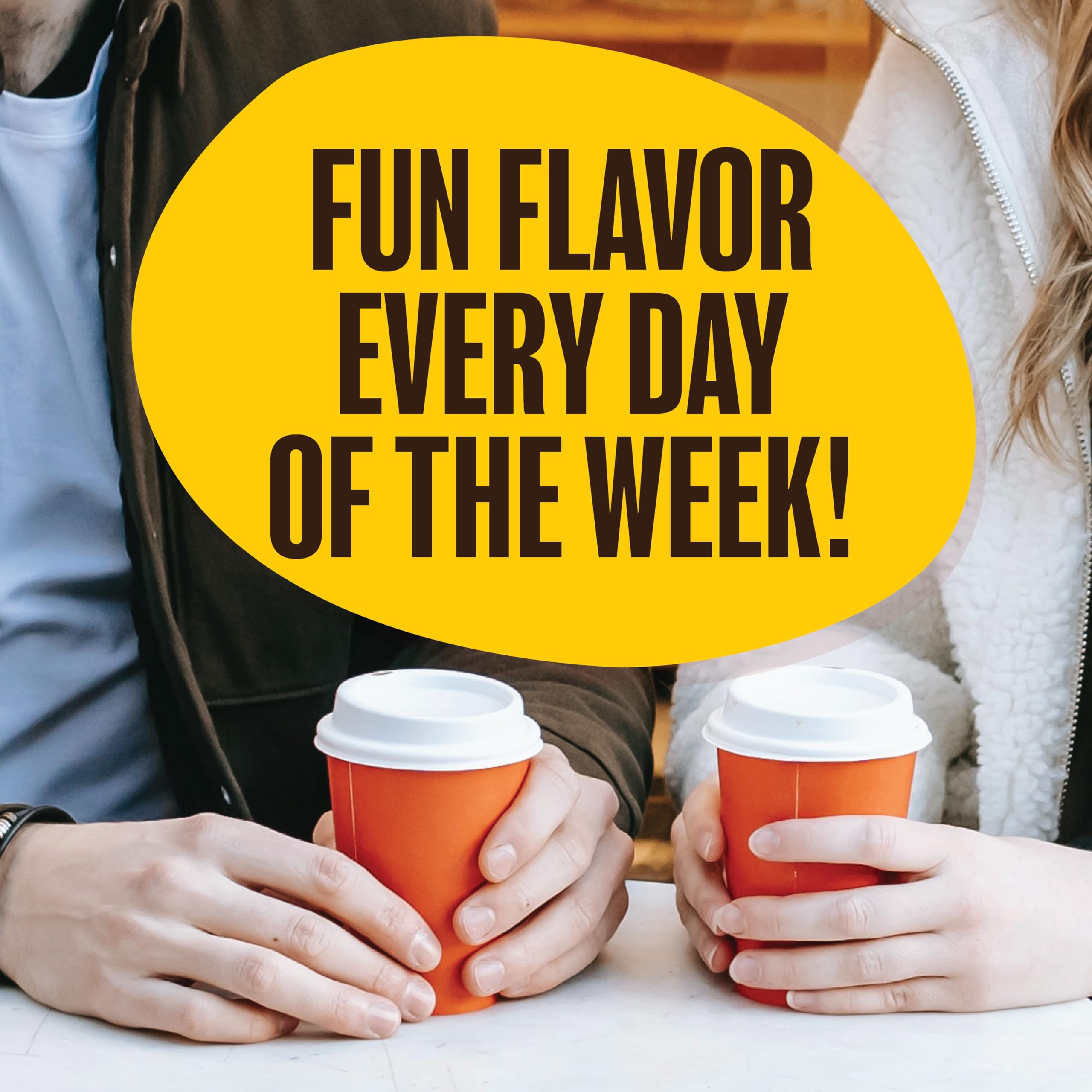 Two Rivers Coffee brewing in a Keurig-compatible machine for quick convenience