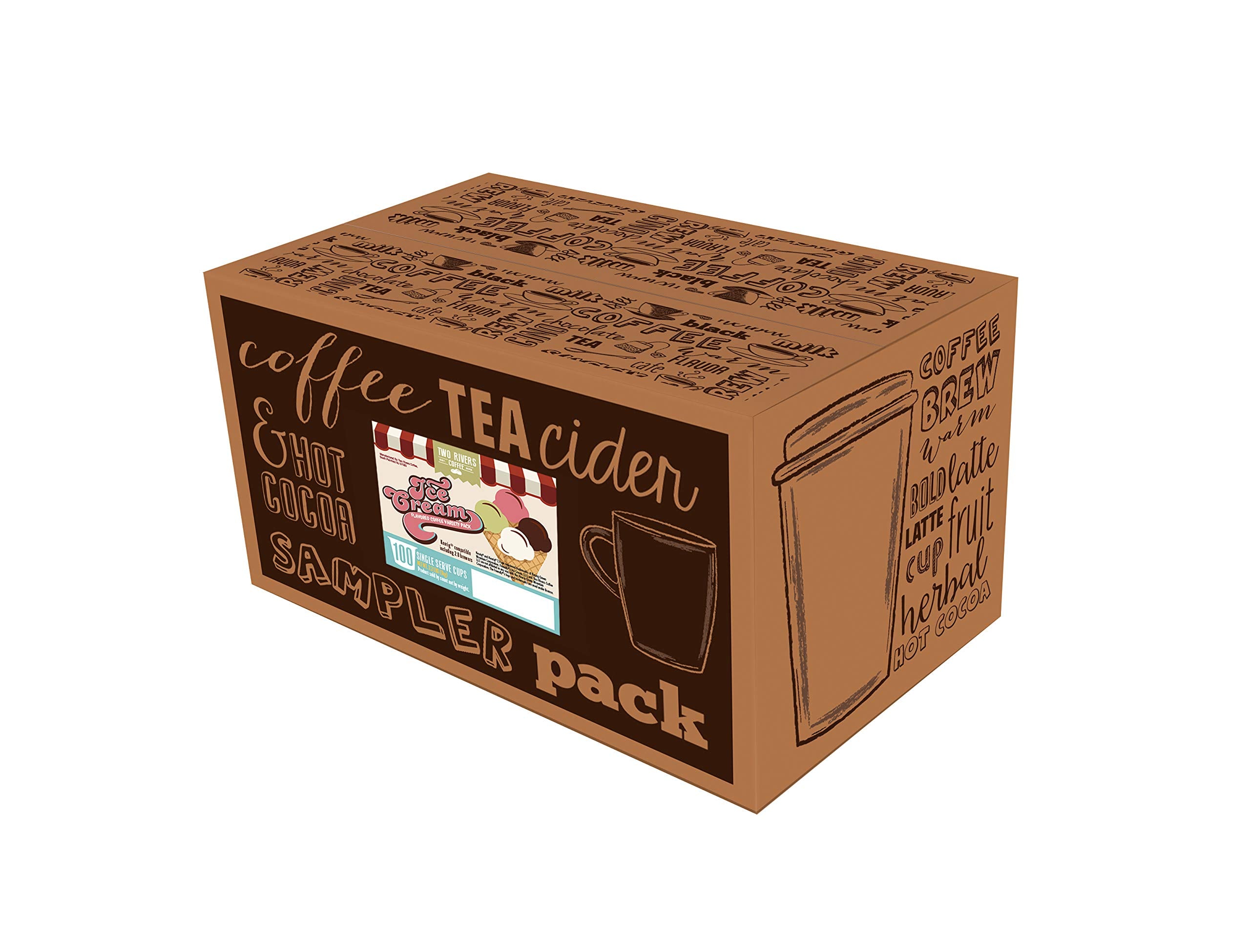 Two Rivers Coffee pod close-up highlighting easy single-serve brewing benefit