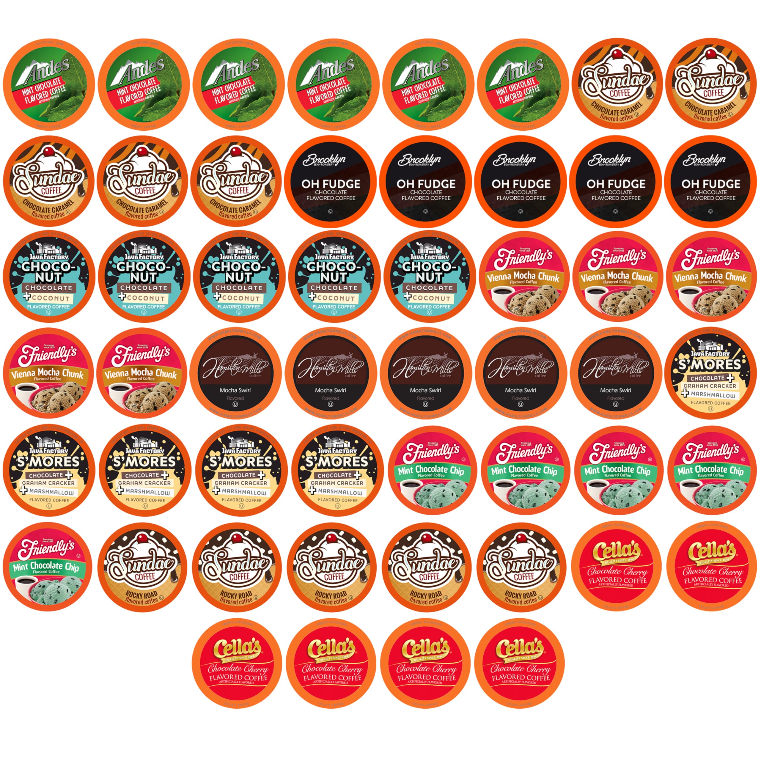 Two Rivers front box packaging showing variety pack and 52-count convenience