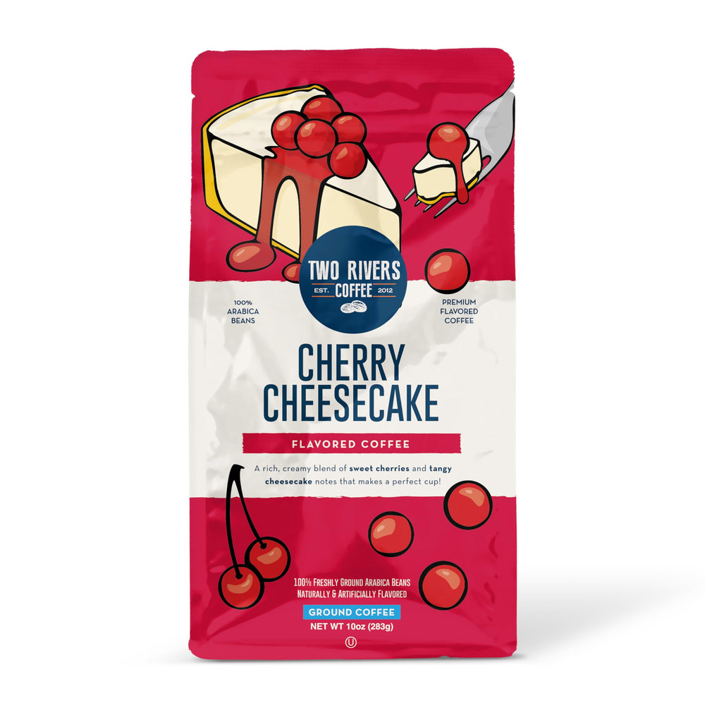 Two Rivers front packaging showing 10 oz bag and flavor name for easy selection