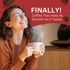 TYLERS COFFEE bag vent detail demonstrating nitrogen-purge freshness preservation benefit