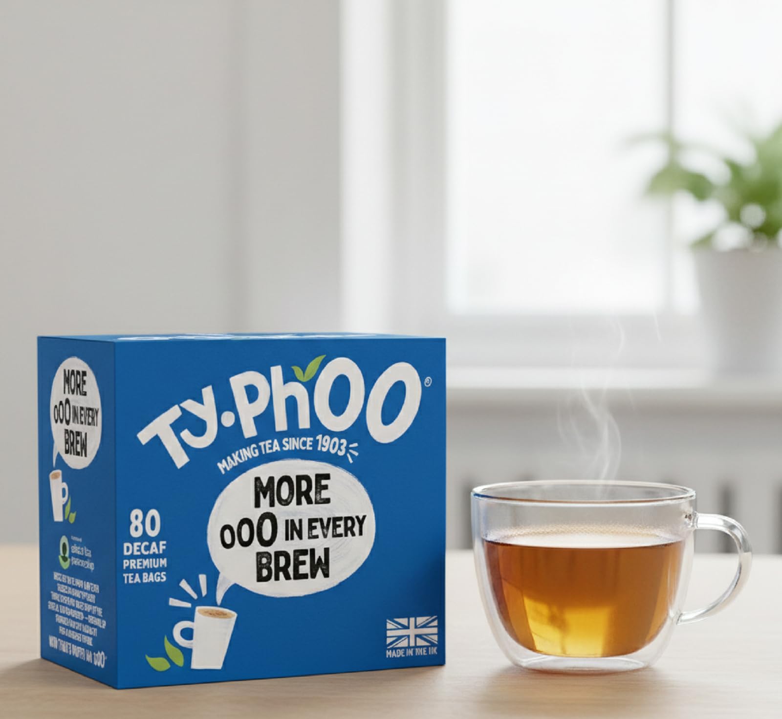 TY.PHOO ingredients label close-up showing blend transparency