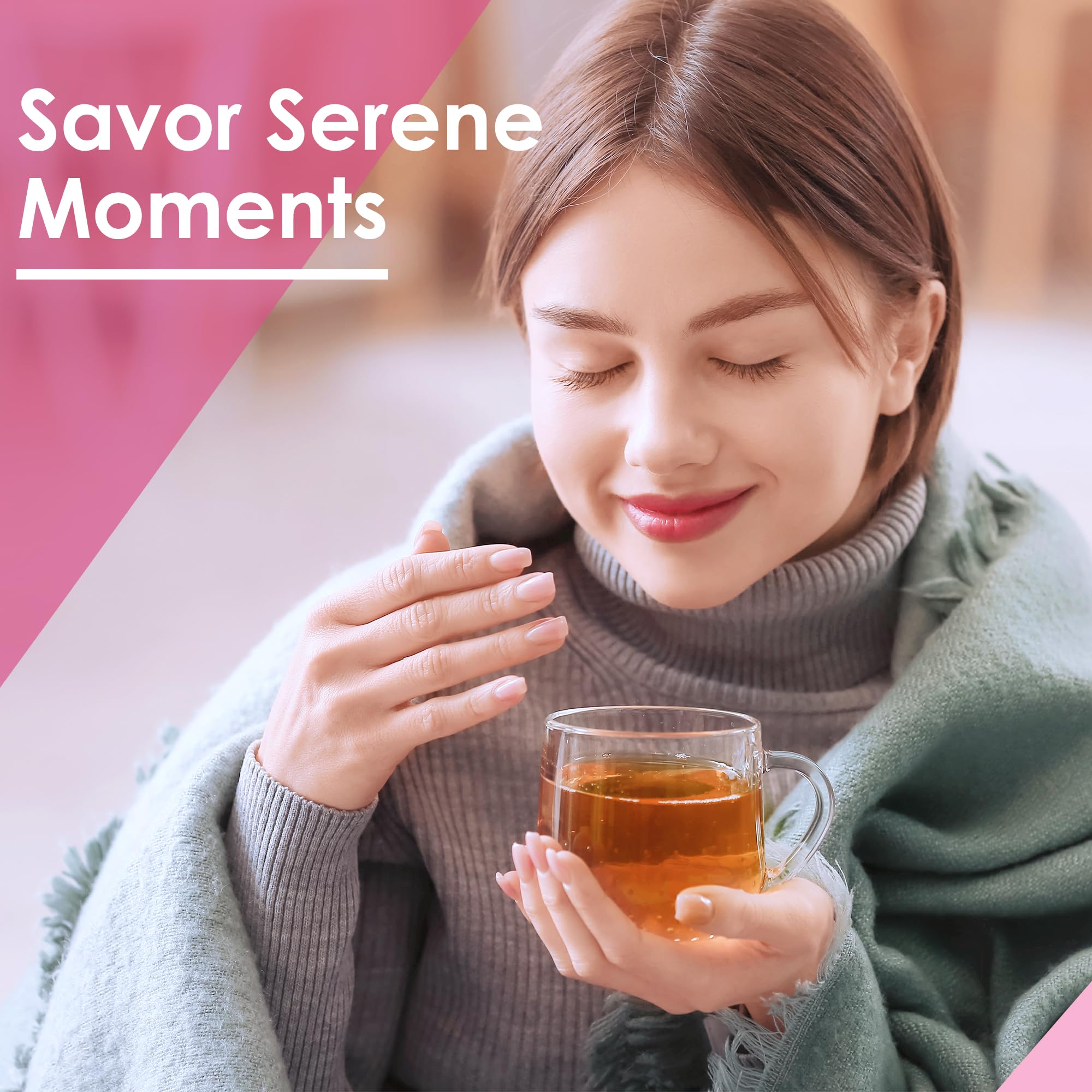 UBEEKOO tea served in cozy setting promoting relaxation and balance