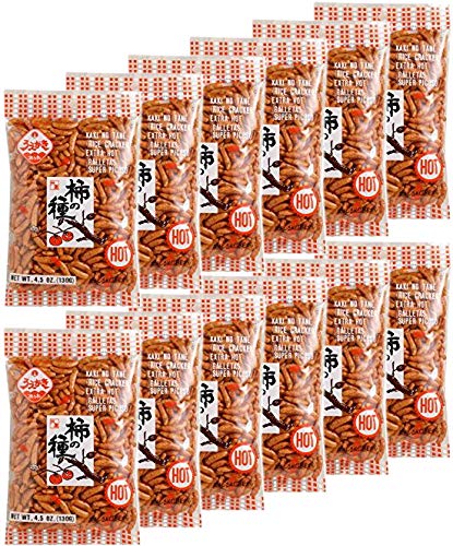 Uegaki hot front packaging shows 12 sealed bags and product branding, convenient for stocking