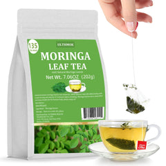 ULTHMOK front packaging showing 135 tea bags and premium label